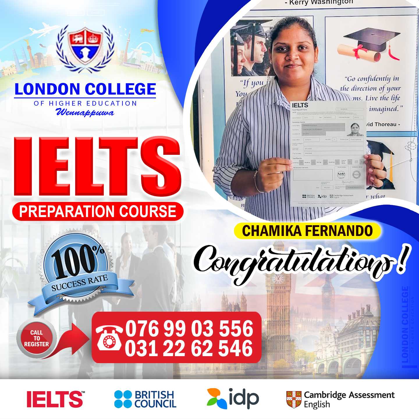 London College Of Higher Education,gallery,ielts