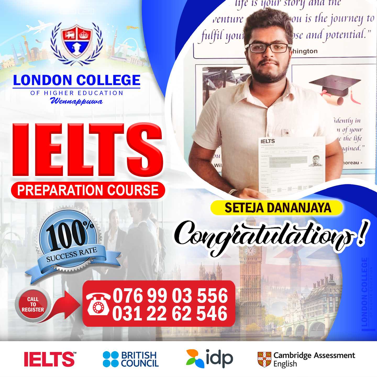 London College Of Higher Education,gallery,ielts